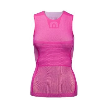 Megmeister Drynamo Womens Cycling Sleeveless Base Layer Pink XS/S