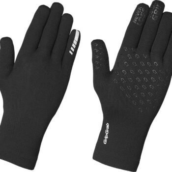 GripGrab Waterproof Knitted Thermal Glove Black XS/S