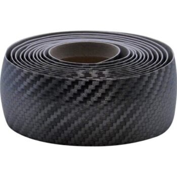 Ribbon Stuurlint Carbon Look Zwart