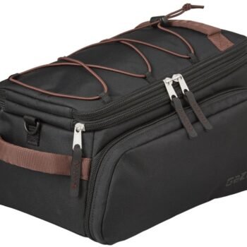 Gazelle Bagagedragertas Trunkbag 31L Zwart Bruin