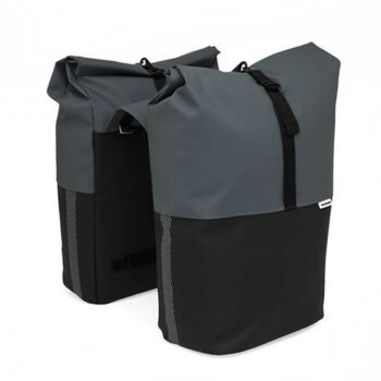 New Looxs Dubbel Tas MIK Nyborg 34L Waterdicht Darkgrey/Black