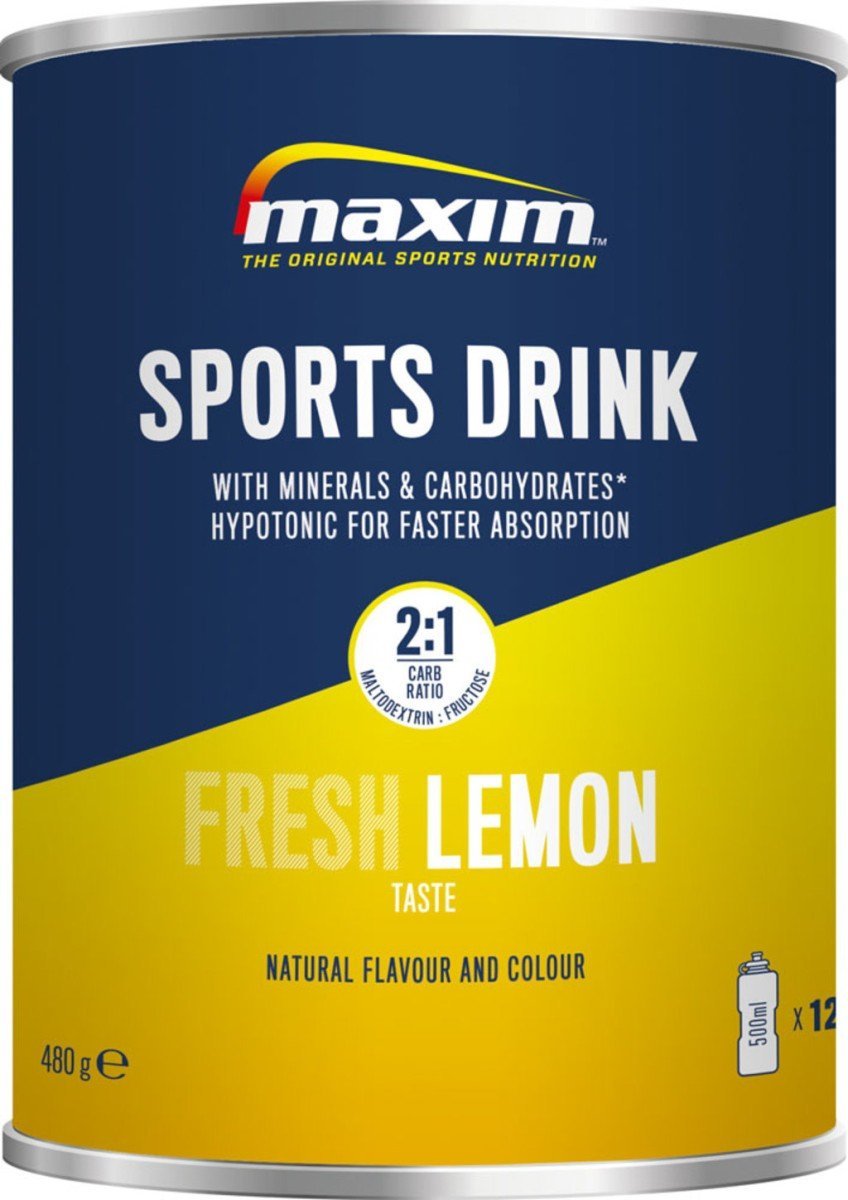 Maxim Sports Drink Fresh Lemon 480GR