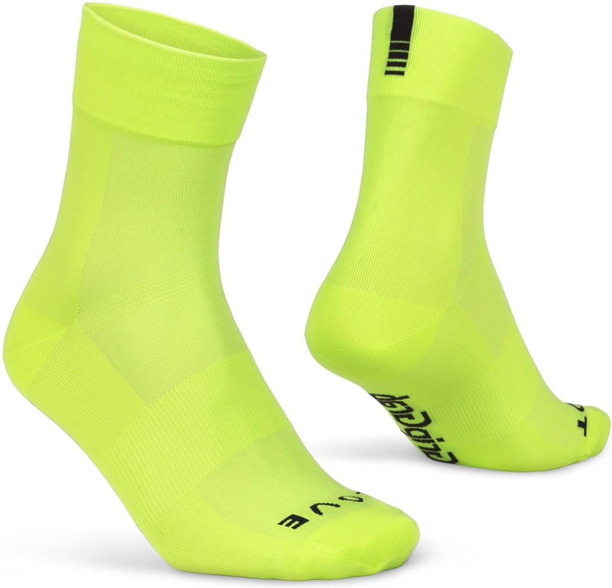 GripGrab Lightweight SL Sock Yellow Hi-Vis 38-41 S - Afbeelding 2