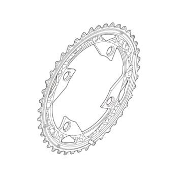 Shimano Kettingblad 10 Speed Deore FC-M610 42T