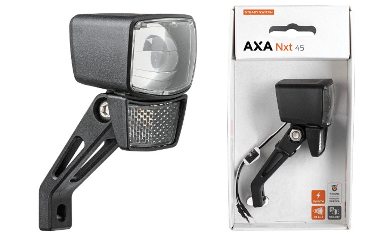 Axa Koplamp NXT45 Steady Switch Aan/uit Dynamo 45 Lux - Afbeelding 6