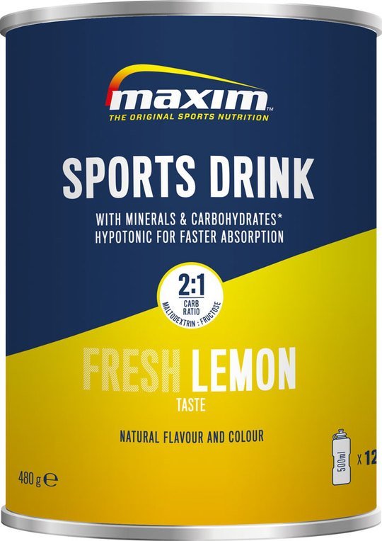 Maxim Sports Drink Fresh Lemon 480GR - Afbeelding 2