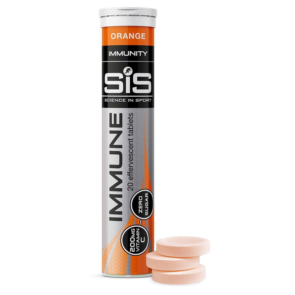 Sis Sport Energydrink Go Immune Tablettes Orange Koker