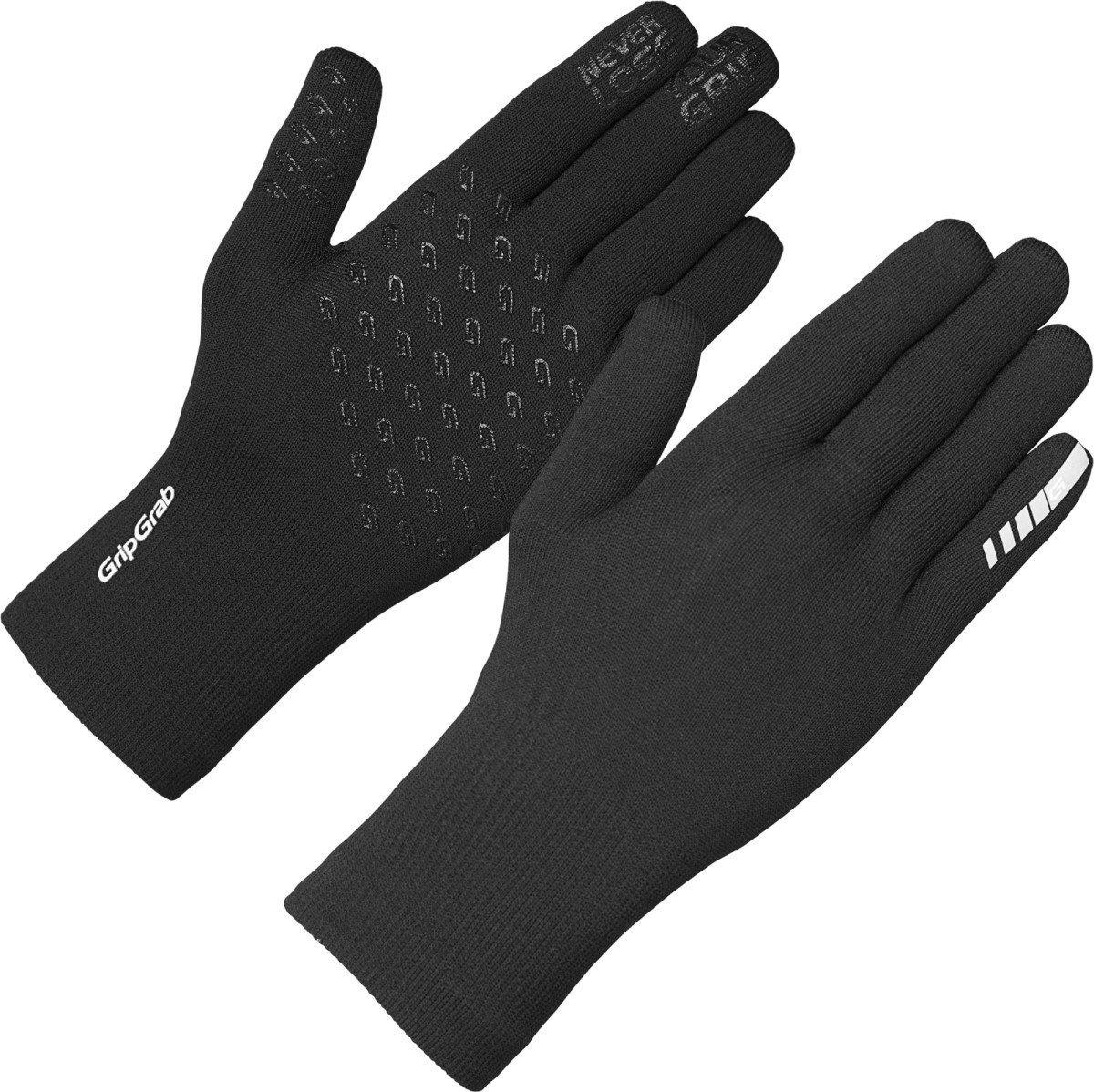 GripGrab Waterproof Knitted Thermal Glove Black M/L - Afbeelding 3