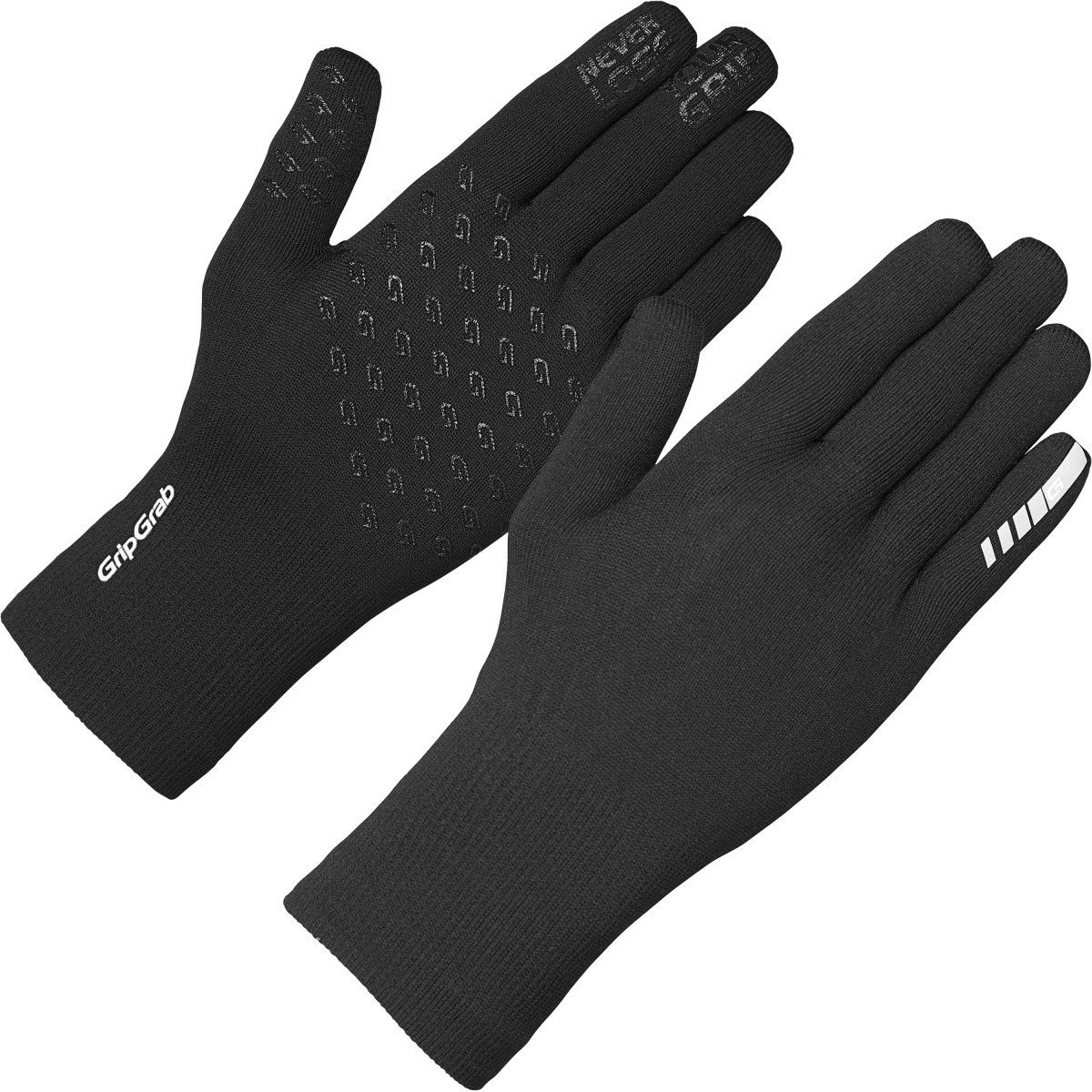 GripGrab Waterproof Knitted Thermal Glove Black XL/XXL - Afbeelding 4