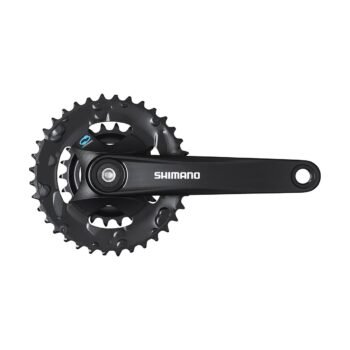 Shimano Crankstel 7/8 Speed FC-M315 36-22T 175mm Zwart