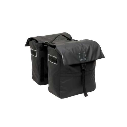 New Looxs Dubbele Fietstas Leeds Black MIK 38L