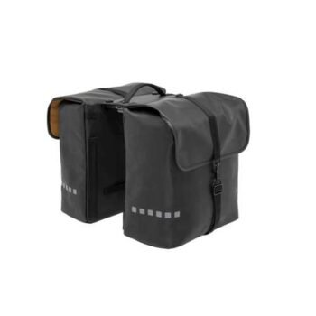 New Looxs Dubbele Fietstas Odense Black MIK 2.0 39L