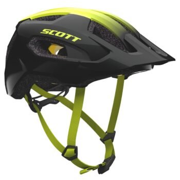 Scott Helmet Supra Plus Black Radium Yellow S/M