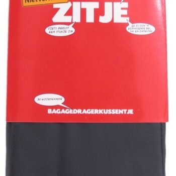 Niet Verkeerd Zitkussen Zwart