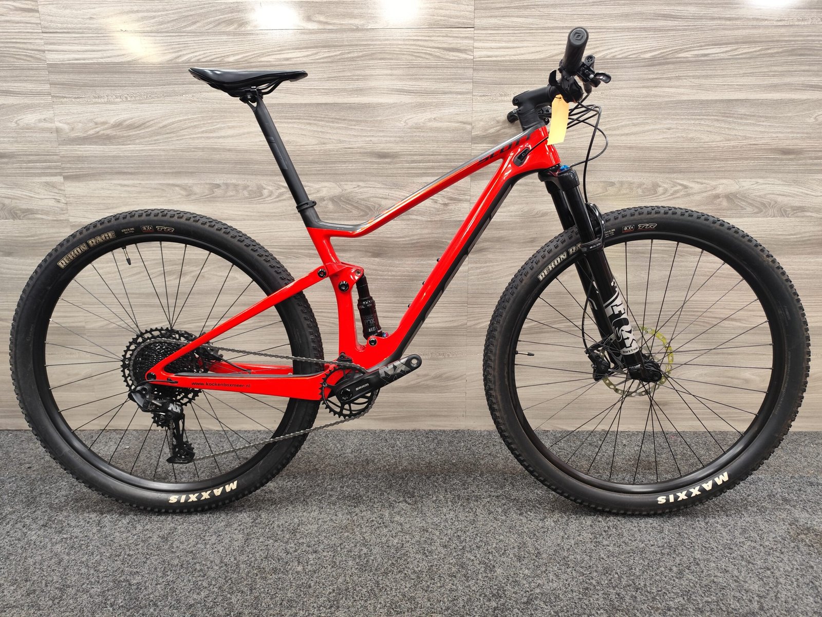 Scott Spark RC Comp M Fox vering en 1x12 Sram NX (Art, 7968)