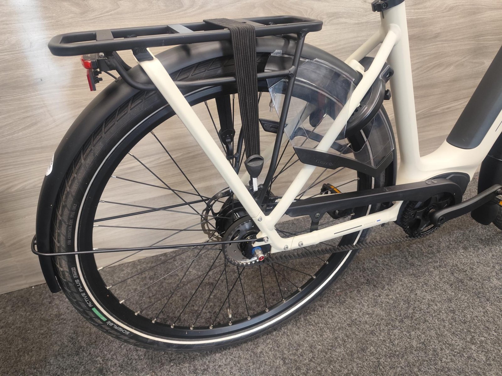 Gazelle Grenoble C5+ L53 Ivory White Bosch Performance motor 600WH accu Smart 1527km (Art, 8023) - Afbeelding 3