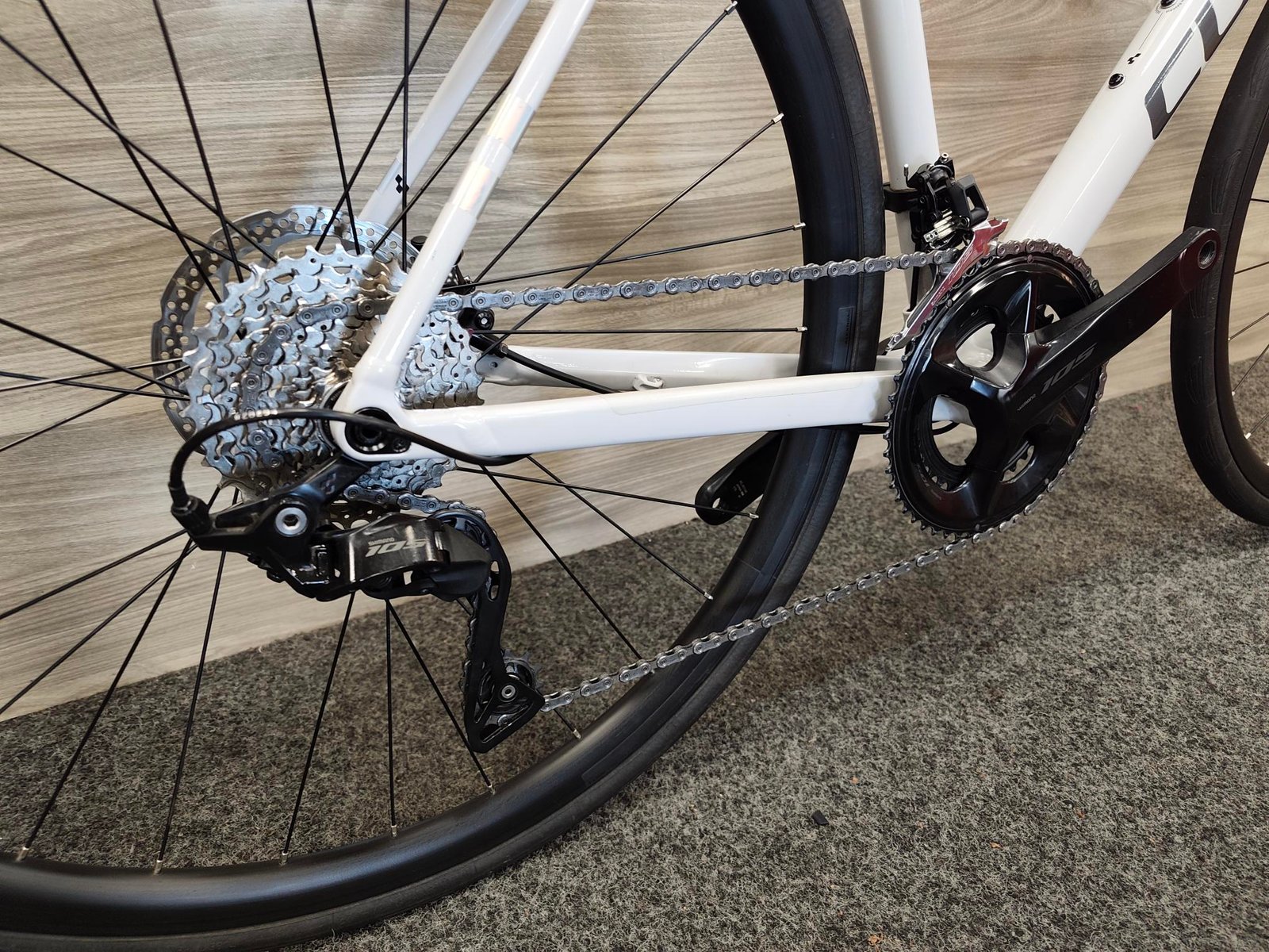 Cube Attain SLX 2x10 Shimano 105 Afmontage met hyrdraulische schijfremmen - Afbeelding 6
