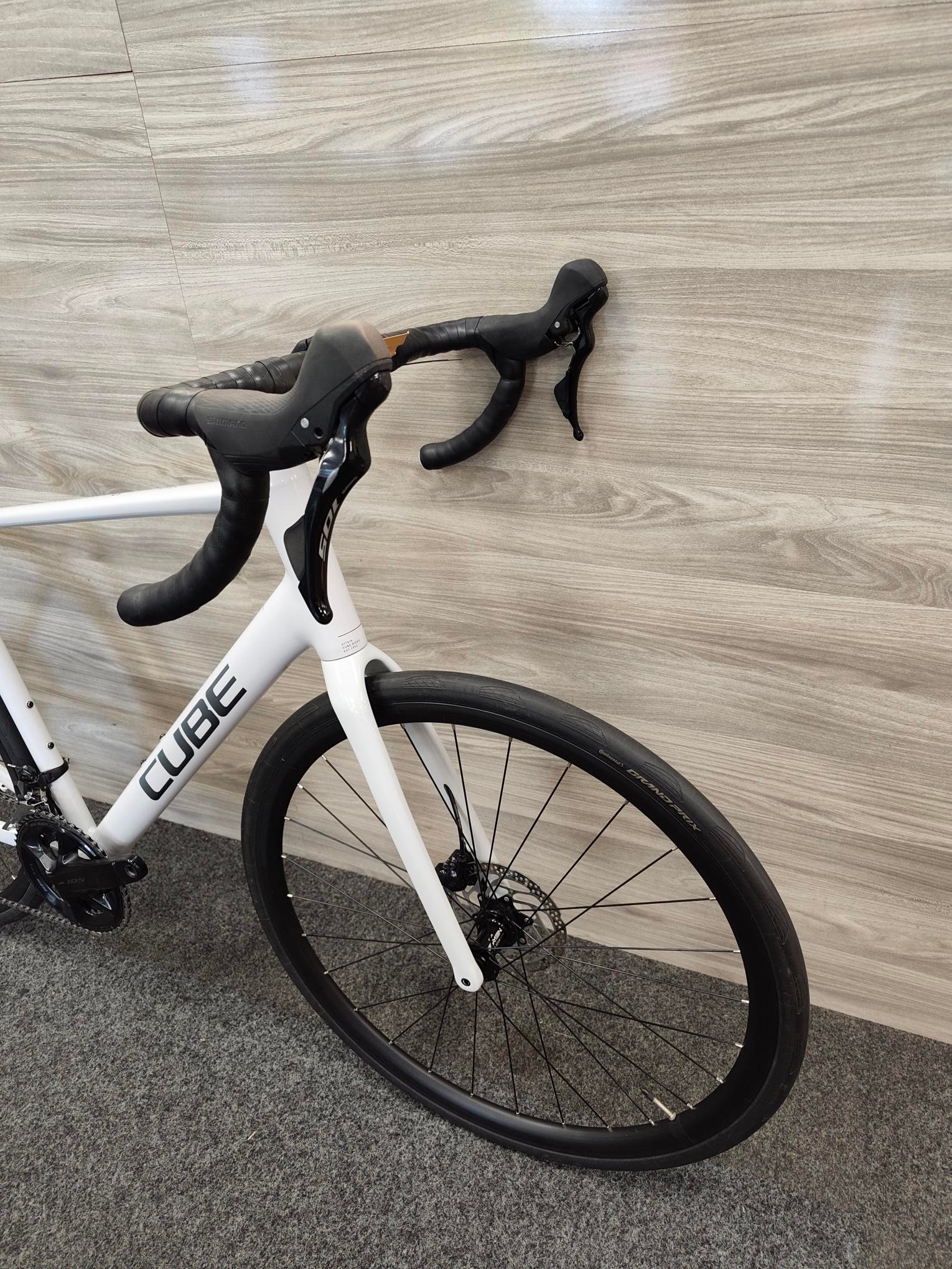 Cube Attain SLX 2x10 Shimano 105 Afmontage met hyrdraulische schijfremmen - Afbeelding 3