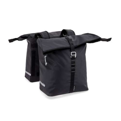 New Looxs Dubbele Fietstas Cantos Black 36L