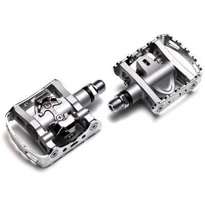 Shimano Pedalen SPD Combi M324 Zilver