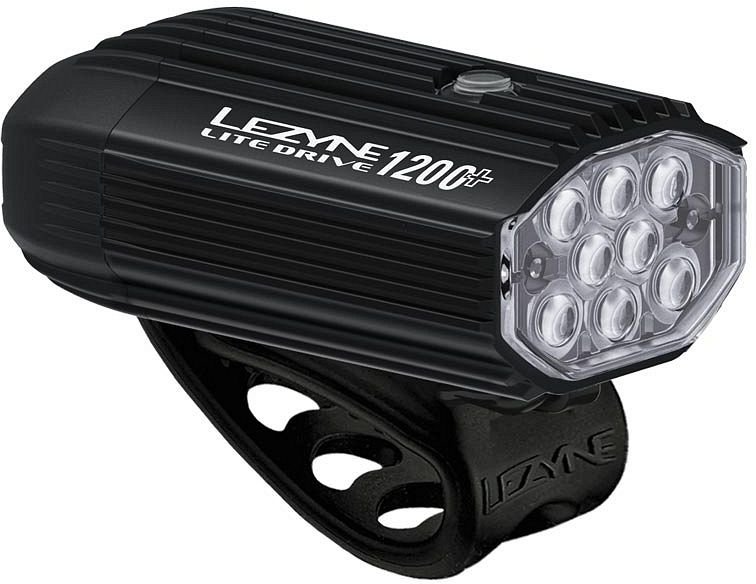 Lezyne Lite Drive 1200+ Front Satin Black