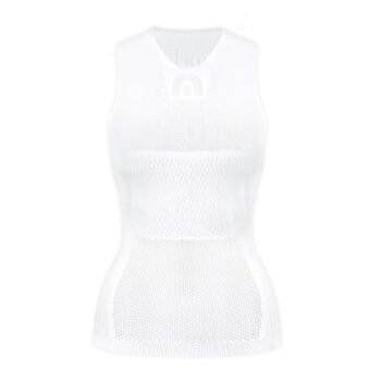 Megmeister Drynamo Womens Cycling Sleeveless Base Layer White XS/S