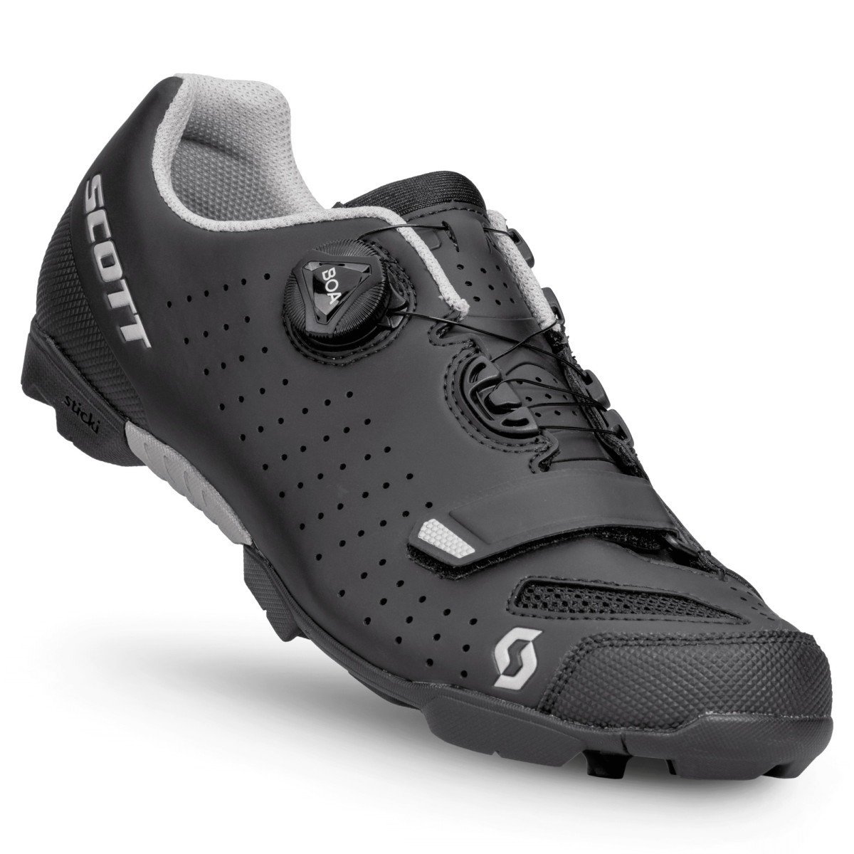 Scott Shoenen MTB Comp Boa Mat Black Silver 44 - Afbeelding 2