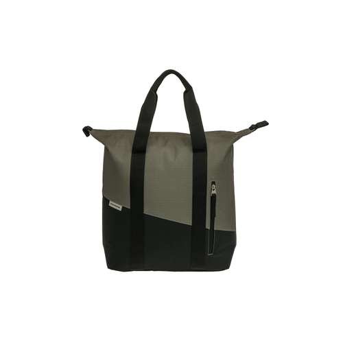 New Looxs Enkele Fietstas Oslo Shopper Kota Black Green 24L - Afbeelding 7