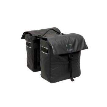 New Looxs Dubbele Fietstas Leeds Black MIK 38L