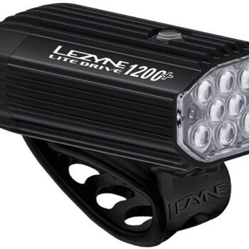 Lezyne Lite Drive 1200+ Front Satin Black