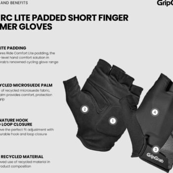 GripGrab Handschoenen Ride RC Lite Black M