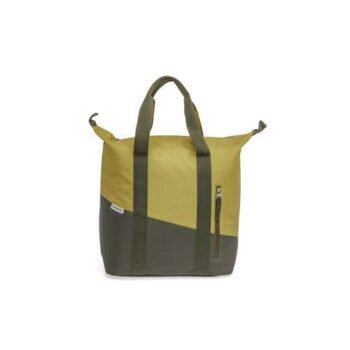 New Looxs Enkele Fietstas Oslo Shopper Kota Olijfgroen Geel 24L
